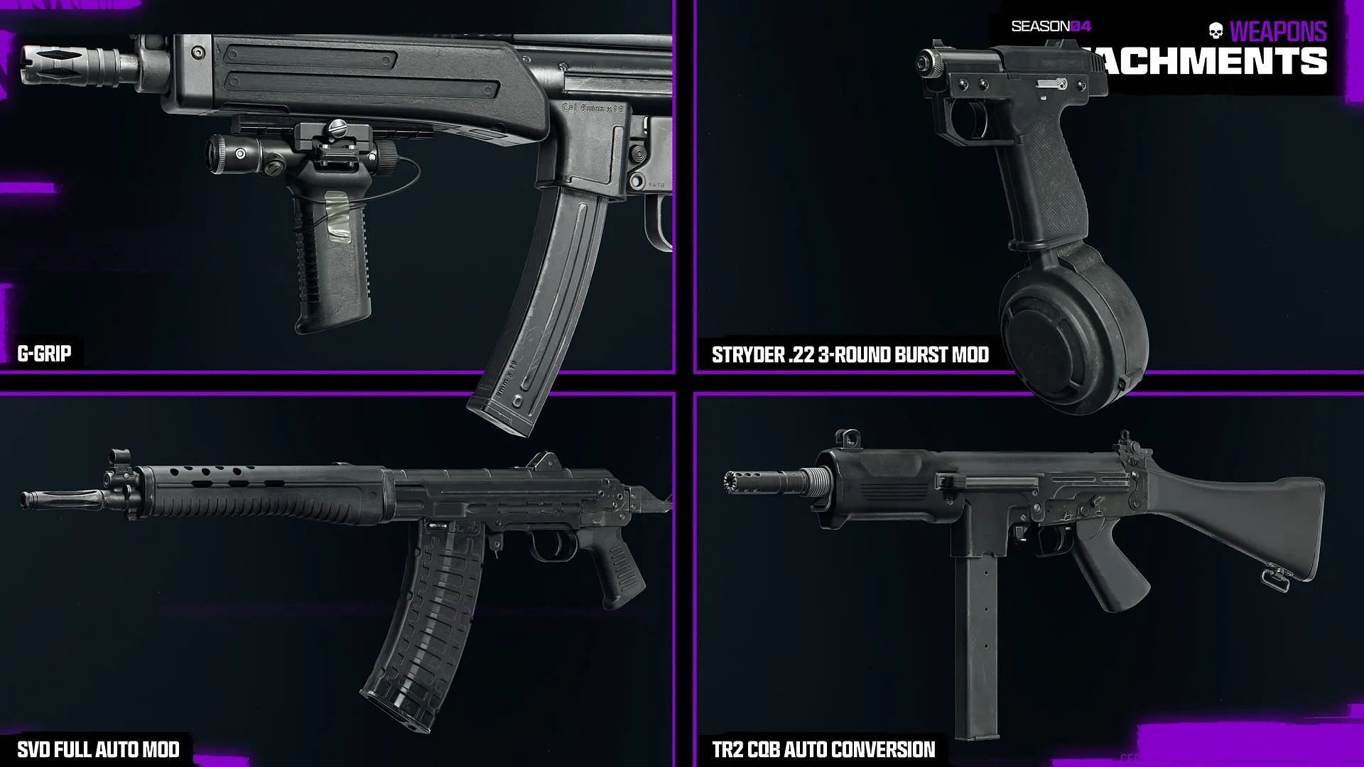 Exploring all the new weapon attachments in Warzone and Black Ops 6 Season 4 (Image via Activision)